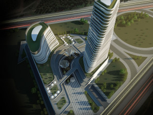 mixed-use 01 3D 모델