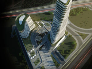 mixed-use 01 3D Model