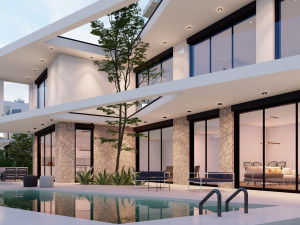 villa design 04 3Dモデル