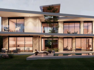 villa design 04 3D Model