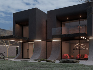 villa design 11 3Dモデル