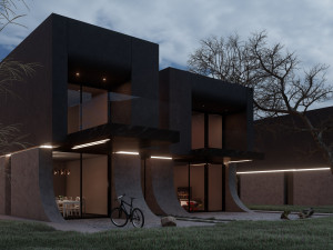 villa design 11 3Dモデル