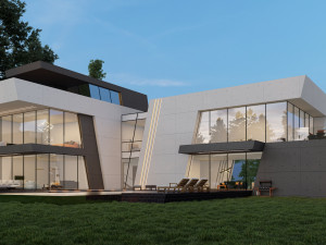 villa design 05 3Dモデル