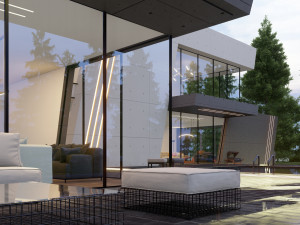 villa design 05 Modello 3D