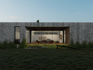 villa design 08 Modello 3D