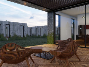 villa design 08 Modello 3D