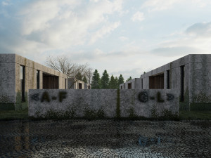 villa design 08 Modello 3D