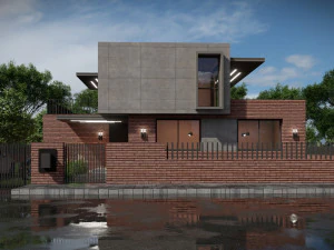 villa design 10 3D Model