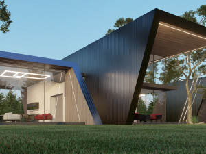 villa design 16 Model 3D