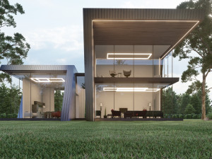 villa design 16 Model 3D