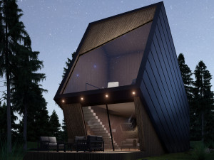 cabin design 04 Model 3D