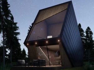 cabin design 04 3D Model
