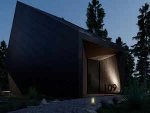 cabin design 04 3D Model