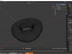 donut Modelo 3D