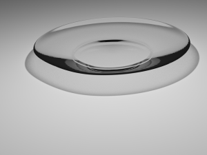 saucer 3D मॉडल