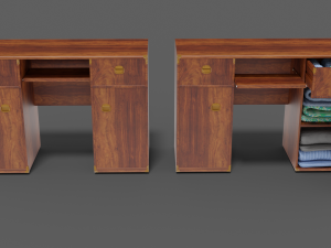 desk collection indiana 6-wing Modelo 3D