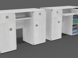 desk collection indiana 6-wing Modelo 3D