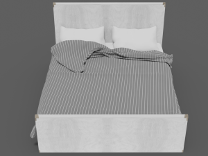 bed collection indiana Model 3D