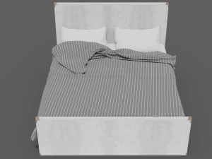 bed collection indiana 3D Model