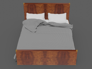 bed collection indiana Model 3D