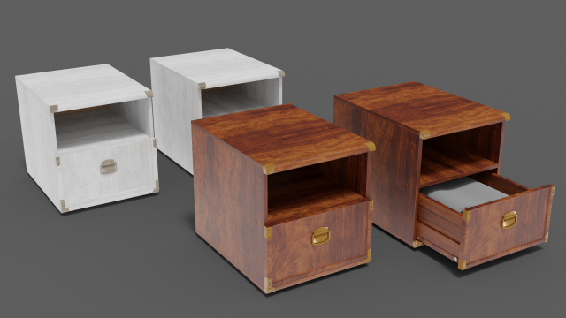 curbstone collection indiana 1-wing 3Dモデル .c4d .max .obj .3ds .fbx .stl .blend 