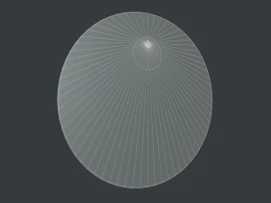 greenwich concrete wall clock 3D Model