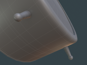 animated vintage alarm clock 3D Model