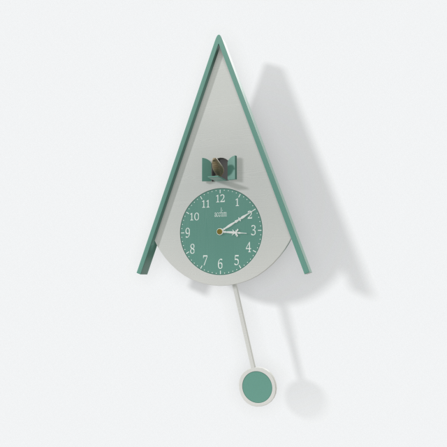 animated contemporary cuckoo Model 3D .c4d .max .obj .3ds .fbx .stl .blend 