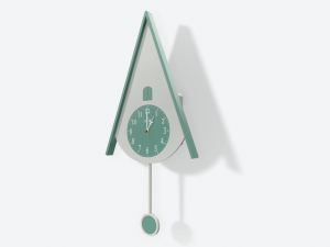 animated contemporary cuckoo Model 3D