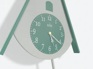 cuco contempor&acirc;neo animado Modelo 3D