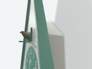animated contemporary cuckoo Model 3D