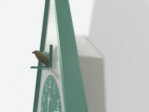 cuco contempor&acirc;neo animado Modelo 3D