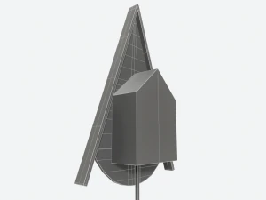 cuco contempor&acirc;neo animado Modelo 3D