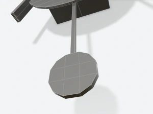 cuco contempor&acirc;neo animado Modelo 3D