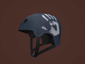 bmx helmet Modelo 3D