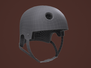 bmx helmet Modelo 3D