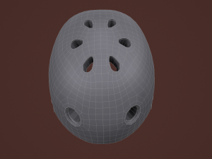 bmx helmet Modelo 3D
