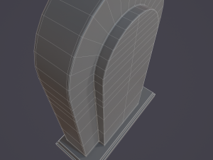 animated mantle clock Model 3D