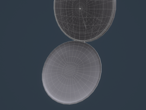 gold pocket watch 3D-Modell