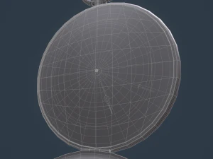 reloj de bolsillo de oro Modelo 3D