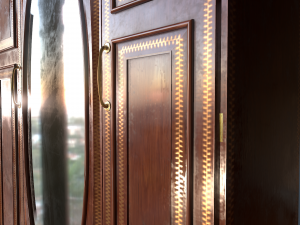 rigged wardrobe 3D 模型