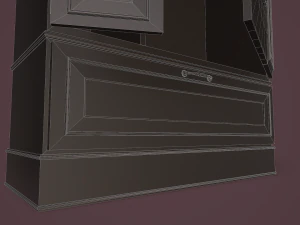 rigged wardrobe 3D Model