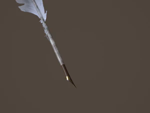 quill and inkpot 3D Model