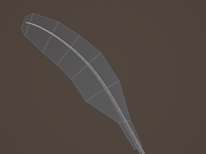 quill and inkpot 3D Model