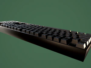 redragon k551 mechanical keyboard 3D Model