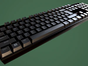 redragon k551 mechanical keyboard 3D Model