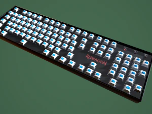 redragon k551 mechanical keyboard 3D Model