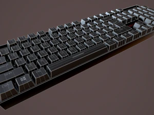 redragon k551 mechanical keyboard 3D Model