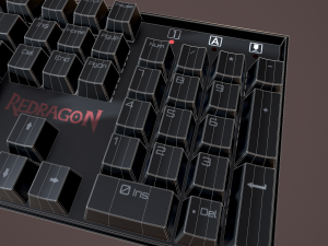redragon k551 mechanical keyboard Modèle 3D