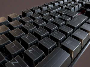 redragon k551 mechanical keyboard 3D Model